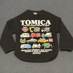 TOMICA ミニチュアダイキャストカー トレーナー 100 裏起毛　トミカ