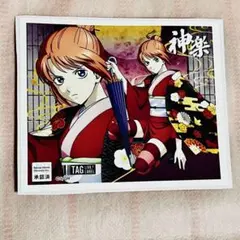 銀魂　サントリーコラボステッカー　神楽