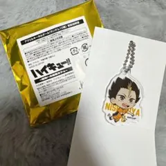 ハイキュー 勝利への道筋カフェ アクリルキーホルダーA 西谷夕