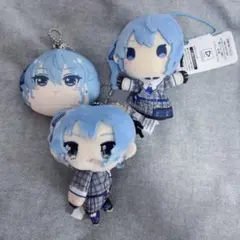 星街すいせい おまんじゅうにぎにぎマスコット　ててこれ　ぱぺっと　ぬいぐるみのサムネイル