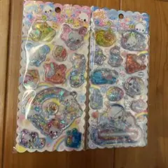 【新品未開封】あわわゃん キラウサツインズ ウォーターシール 2点セット