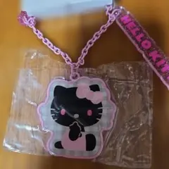 ハローキティ アクリルキーホルダー チェック柄