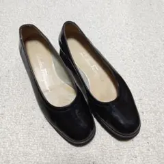 Salvatore Ferragamoフラットパンプス/エナメル
