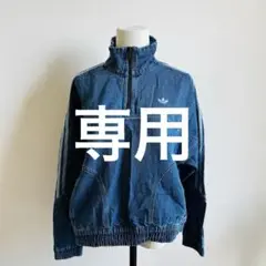 adidasデニム トラックトップ ハーフジップ XL Mihi着用 adidasデニム トラックトップ ハーフジップ XL Mihi着用 - メルカリ