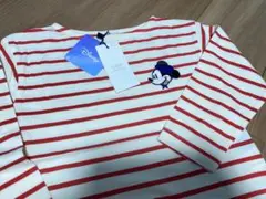 新品 Disney ミッキーマウス 長袖 ロンT 100