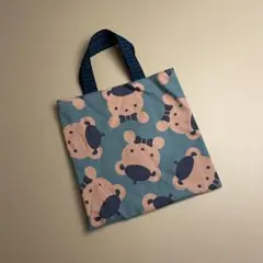 familiar クマ柄 ミニバッグ