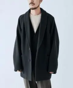 Phlannèl Wool Roving Twill Short Coat - メルカリ