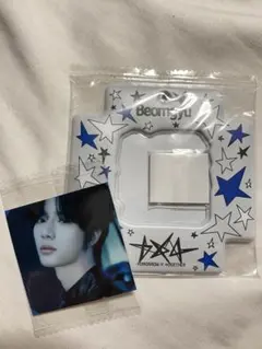 TXT ボムギュ ビジュアル スクエア フォト シール ウィズ ケース バンダイ