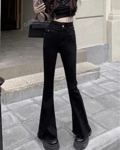 ハイウエストブーツカットジーンズ　新品未使用