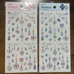 シール　シートシール　宝石　箔押し　ジュエリー　amifa