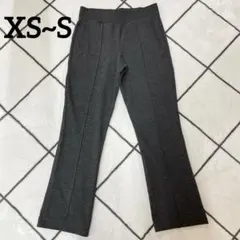 ルーアンドグレー カジュアルパンツ フレア センターピンタック S相当 オフィス