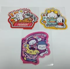 サンリオ　キャラクターズ　シールクッキー　キティ　ポチャッコ　シナモン　プリン