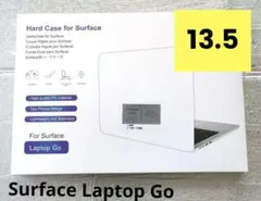 Surface Laptop Go ケース 透明 キーボードカバー付　13.5