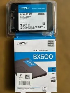 Crucial BX500 2.5インチ SATASSD 2TB 国内正規品