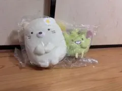 すみっコぐらし ぬいぐるみセット(ねこ・ざっそう)