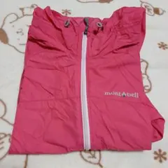 mont-bell ピンク ナイロンジャケット　KIDS140