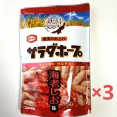 亀田製菓 サラダホープ 海老しお味 2袋セット - メルカリ