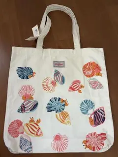 【新品】キャスキッドソン　トートバッグ　ヴィンテージクリーム　やどかり