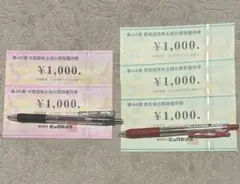 ビックカメラ　株主優待券　5000円分