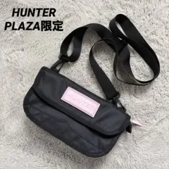 HUNTER ハンター ミニクロスボディ ピンクロゴ　PLAZA限定 ショルダー