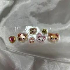 ハムハムカフェ　ストーン付き　ジュエルプチドロップ　おすそわけ