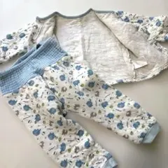 80 パジャマ　上下セット　シミ、ほつれなどあります