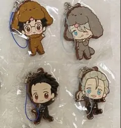 【新品未使用】ユーリ!!! ちょこかわラバーストラップ ヴィクトル 勇利