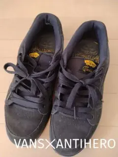 Vans✕ANTIHERO ブラック スエード コラボスニーカー 27.5
