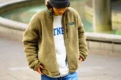 SHIPS any別注Columbia ボア フリースジャケット 別注