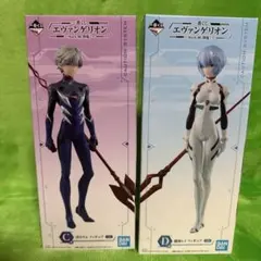 エヴァンゲリオン 一番くじ フィギュア Mark.06 & 綾波レイ カヲル