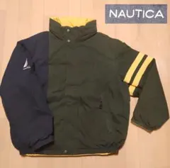 ノーティカ 古着 90s ダウンジャケット y2k リバーシブル ヴィンテージ