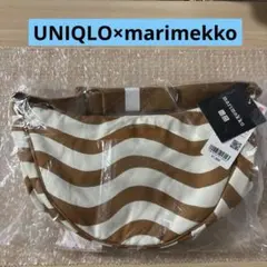 【未使用★】ユニクロ　マリメッコ　ラウンドミニショルダーバッグ
