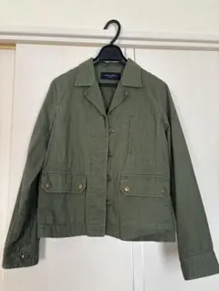 オリーブ　グリーン　ジャケットのサムネイル
