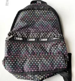 美品レスポートサック ハート柄リュック 即日配送