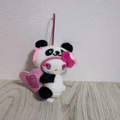 ハローキティ パンダコスチューム ぬいぐるみ　タグ無し　1点のサムネイル