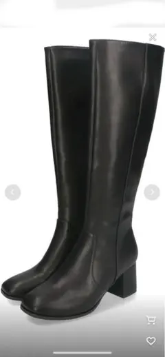 ORiental TRaffic スクエアトゥヒールロングブーツ