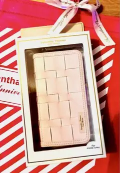 新品　サマンサタバサ　スマホケース　iPhone13pro ピンク　手帳型