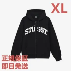 ❗️期間限定SALE❗️ステューシー ブロック スポーツ ジップ フーディ 黒XL