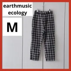 earth music&ecology チェックパンツ Mサイズ アース