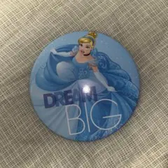 Disney シンデレラ　Dream Big 缶バッジ