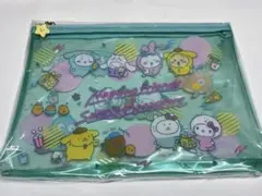 ナガノ サンリオキャラクターズ フラットポーチ