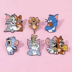 トムとジェリー ピンズ ピンバッジ 6個セット 新品未使用