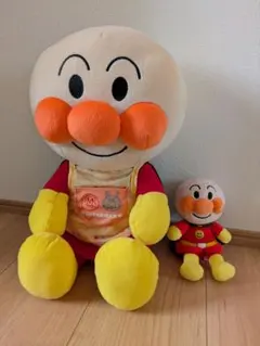 アンパンマン　ぬいぐるみセット　大サイズ　小サイズ　セガトイズ