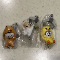 3個セット スキズ ガチャ リービット ウルフチャン フォクシニー