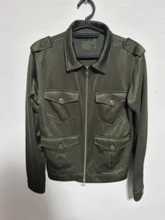 Lui's ミリタリージャケット カーキ S 古着