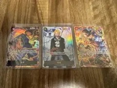 ONE PIECE カード　サボ 3枚セット　サボ PRB02-014 SR