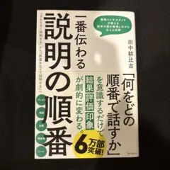 一番伝わる説明の順番