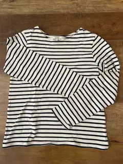 本日のみ値下げ⭐︎AIGLE ストライプ 長袖Tシャツ L