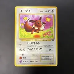 ポケモンカード旧裏　イーブイ 第2弾拡張パック ポケモンジャングル　4o1