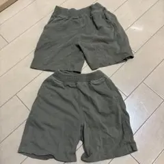 UNIQLO ユニクロ　110サイズ カーキ キッズショートパンツ